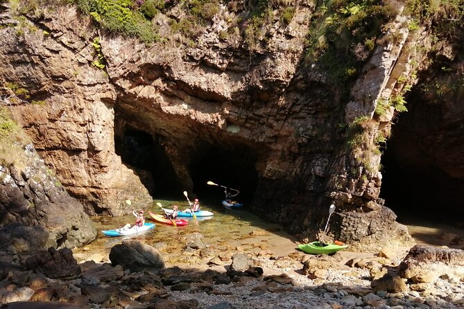 7 Arches Kayak Tour - The private beach and waterfall inside a sea cave: the moment you will remember