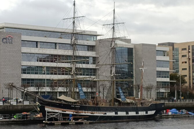 A Self Guided Walking Tour of Dublin's Docklands - IFSC to maritime monuments: Triumphal Arch, lift bridges, and sea memorials