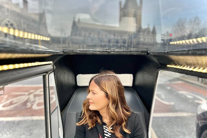 A Unique and Fun 1 Hour city tour of Dublin - Electric pedal cab touring in Dublin, and why it feels easier