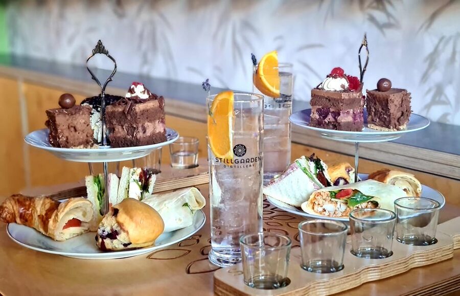 Afternoon Tea & Gin Masterclass - Stillgarden Distillery: a modern Irish gin setting with structure