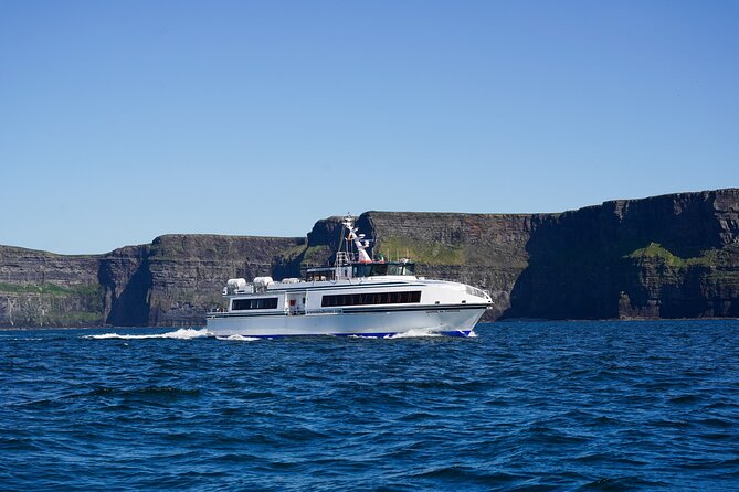 Aran Islands and Cliffs of Moher Day Cruise sailing from Galway City Docks - Galway City Docks to the Aran Islands, without the car shuffle