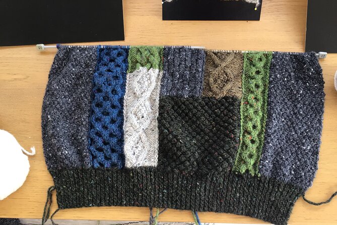 Aran Knitting, History and Heritage in the Burren - Wool, fairy forts, and Faerie Fort farm studio magic