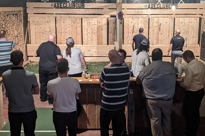 Axe Throwing Open Session (Dublin) 1hr - Practice Throws That Actually Help You Score