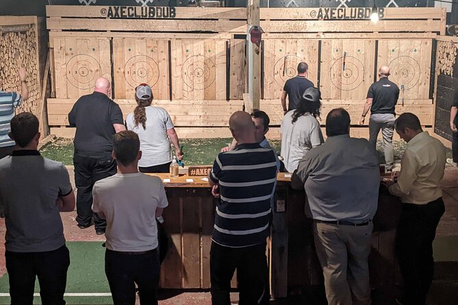 Axe Throwing Open Session (Dublin) 1hr - Who Should Book This: Solo, Groups, Dates, and Team Fun