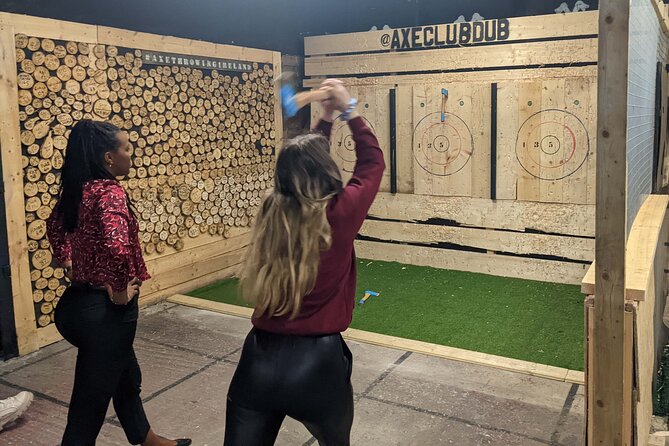 Axe Throwing Open Session (Dublin) 1hr - The First Stage: Safety Briefing and Axe Throwing Instruction