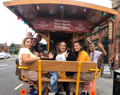 Belfast: City Centre Beer Bike Tour