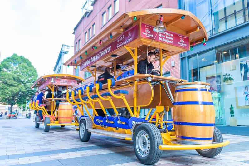 Belfast: City Centre Beer Bike Tour - Drinks on Board: BYOB Rules, Pre-Order Options, and Cup Care
