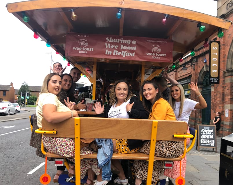 Belfast: City Centre Beer Bike Tour - The Bike Setup and Group Size: Where the Fun Starts