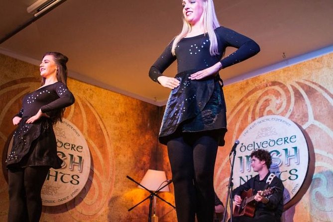 Belvedere Irish Night Show, Dance and Traditional 3-Course Dinner - Your evening timeline in Dublin, doors open at 6:30