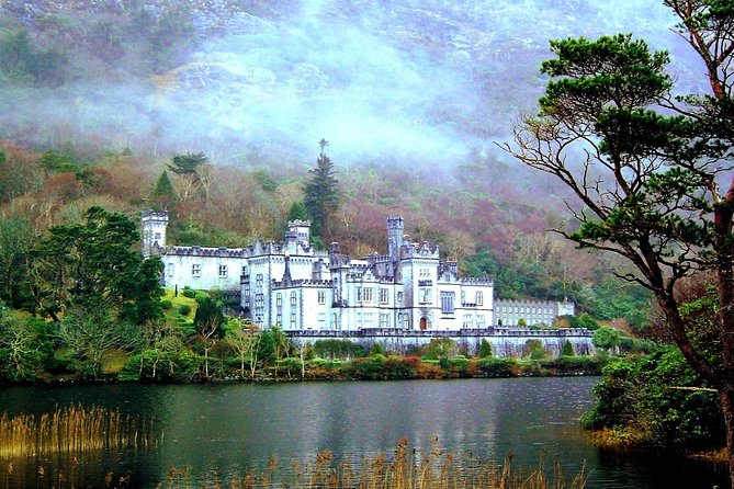 Castles of Connemara tour departing Galway city. Guided. Full day - Ballynahinch Lough and the Martin family connection: a castle view with meaning