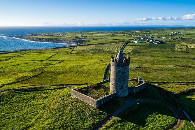 Chauffeur Private Cliffs of Moher Day tour from Dublin - Wild Atlantic Way views into Clare, plus Doolin Pier for the big postcard moments
