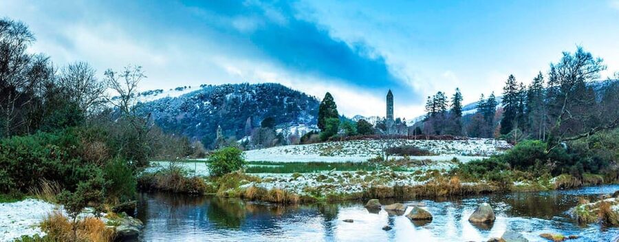 (Christmas Morning) Glendalough Half Day Tour from Dublin - Glendalough lakeshore walking and the choice of solitude