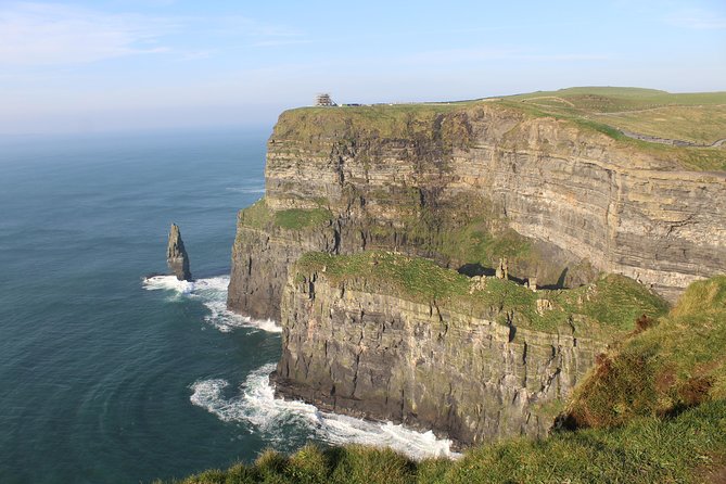 Cliffs of Moher including Cliffs of Moher Boat Experience Luxury Car Tour - Two perspectives of the cliffs, and why that matters