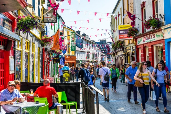 Connemara and Galway Private Chauffeur 2 Days Tour from Dublin - Quay Street Shopping and the River Walk Feel
