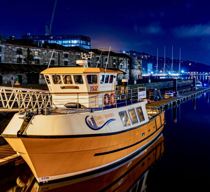 Cork: 2-Hour Guided Cork Harbour Scenic Cruise - River Lee views: Blackrock Castle, Martello Towers, and Rockeinham House