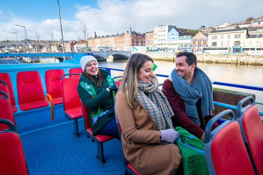 Cork City Hop On/Off Open Top Bus Tour - UCC campus and Fitzgerald Park, for a Cork that feels like a lived-in city