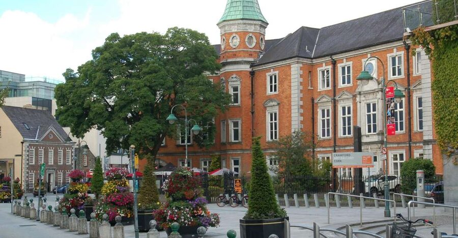Cork: Guided Historical Walking Tour - The river under the curved main street, plus Cork Opera House