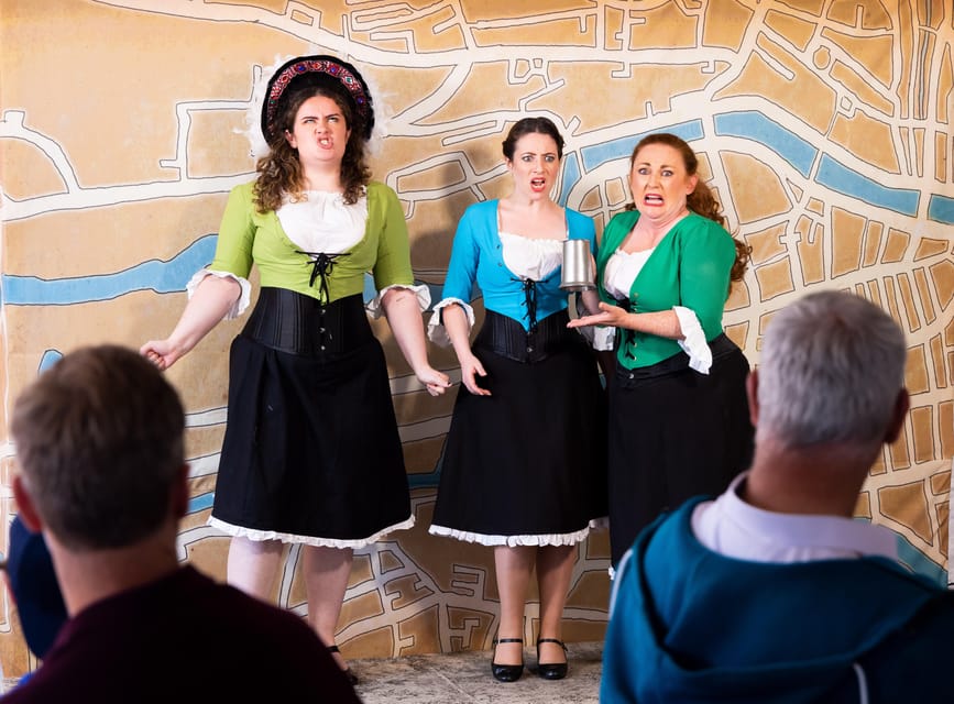 Cork: Hysterical Histories, Comedic Dinner Theater Show - A 2-course dinner in Cork style, with Amicus kitchen garden ingredients