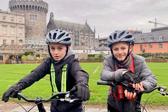 Cycle Dublin - Bike & ebike Tours - Guide Personalities Matter: Robbie, Mikey, James, and Leah on the Same Route