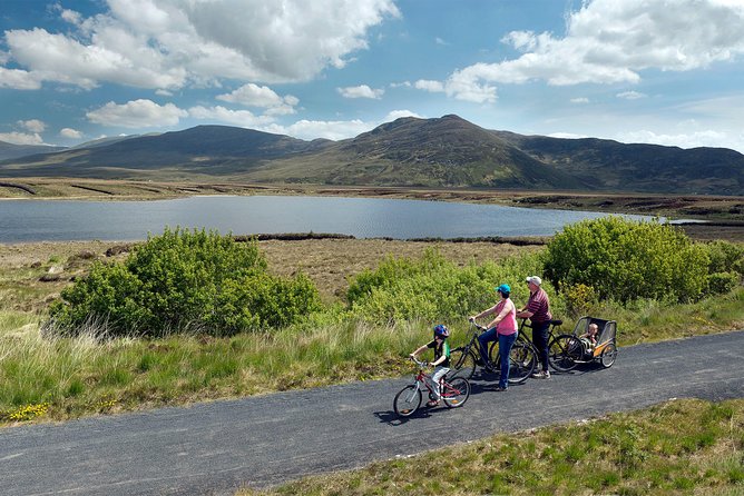 Cycling Westport & the Great Western green way. Mayo. Self-guided - Entering the Great Western Greenway from Westport