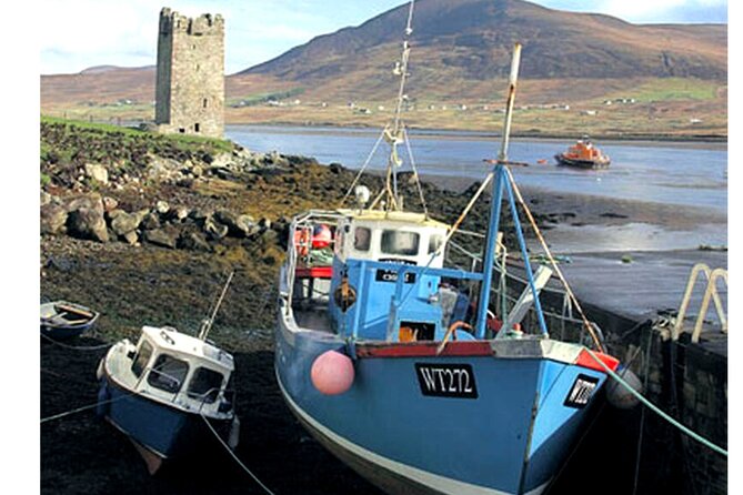 Cycling Westport & the Great Western green way. Mayo. Self-guided - Clew Bay riding: islands, mountains, and a long afternoon pedal
