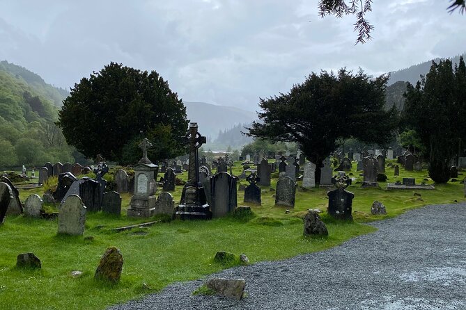 Day Tour from Dublin: Wicklow Mountains, Glendalough, Powerscourt - Glendalough monastic settlement: two lakes, ancient stone, and a quieter pace