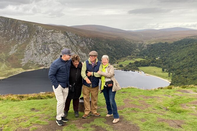 Day Tour from Dublin: Wicklow Mountains, Glendalough, Powerscourt - Guinness Lake (Lough Tay): the pint-shaped view and the Guinness family stories