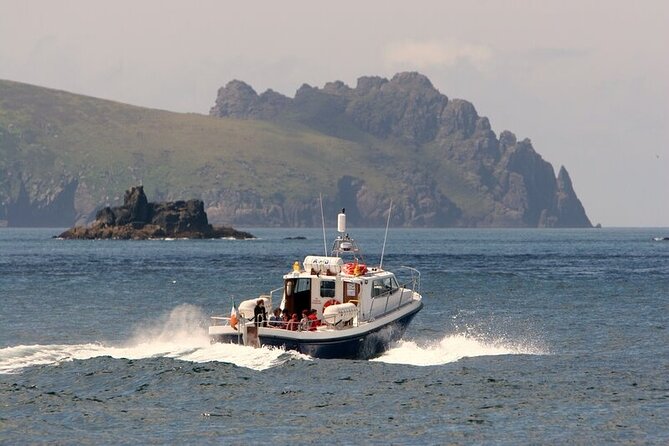 Dolphin & Whale Watching (4hrs) + Blasket Island Landing (3hrs) - Skipper-dependent extras: Inish Tuaisceart, The Dead Man, and Tearaght’s lighthouse