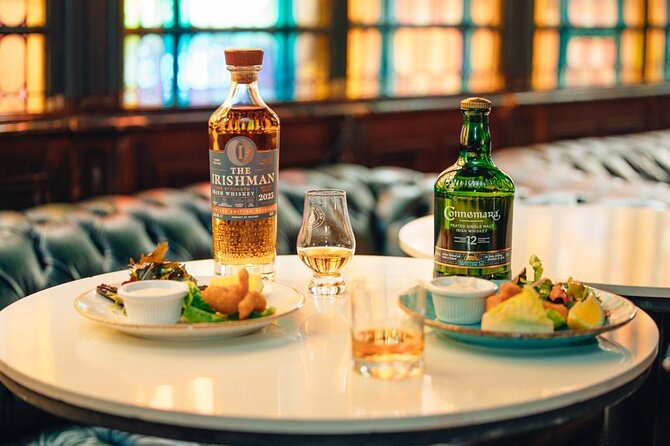Dublin 6 Whiskey Tasting & 3 Food Pairing Walking Tour with Local - What you actually taste: styles, food pairing, and how guides steer your glass