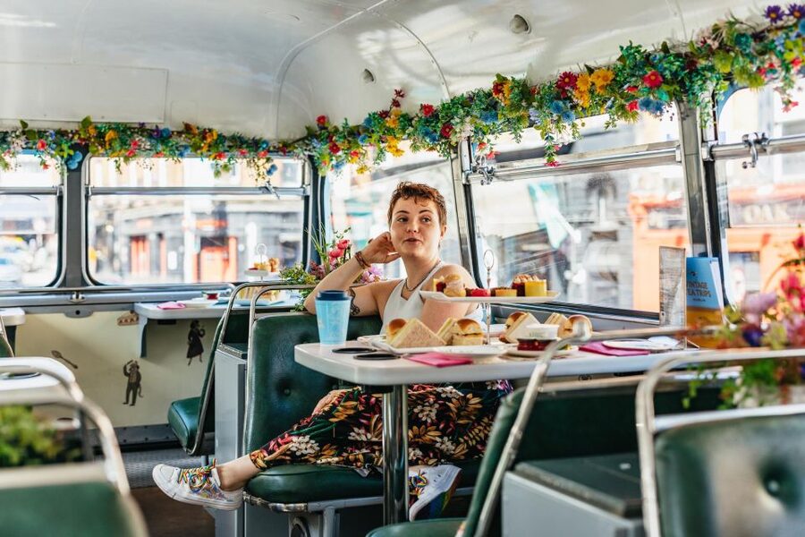 Dublin: Afternoon Tea Vintage Bus Tour - Getting On Board at St Stephen’s Green