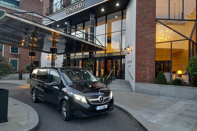 Dublin Airport Transfers: Luxury Transfer To/From DUB Per Vehicle - S-Class vs V-Class: comfort and luggage limits you should match to your group