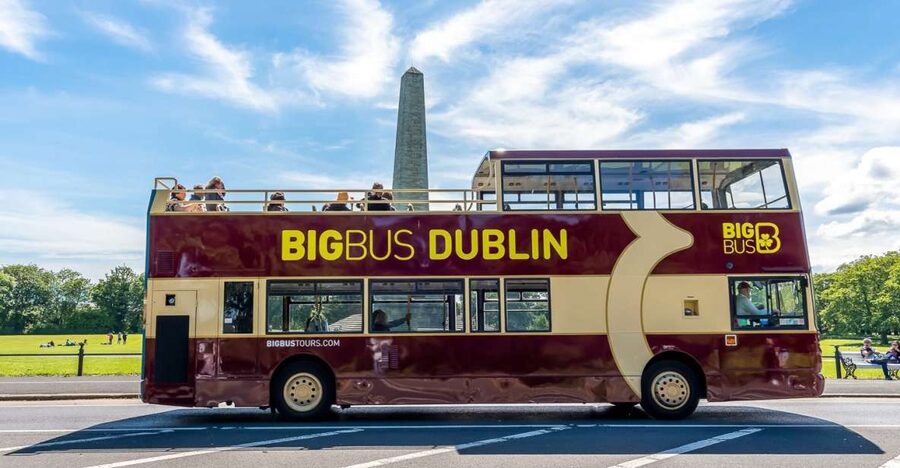Dublin: Big Bus Hop-On, Hop-Off Tour with Live Guide - Getting on the bus at Upper O’Connell Street