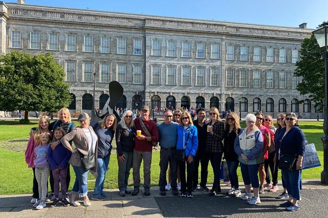 Dublin Book of Kells, Castle and Molly Malone Statue Guided Tour - Dublin Castle exterior walk: towers, yards, and the 795 Viking landing spot