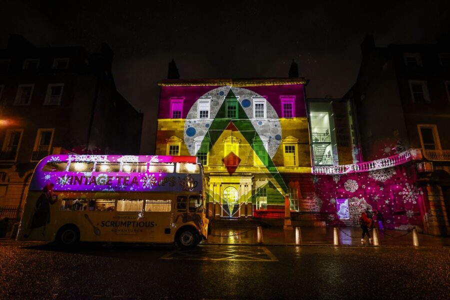 Dublin: Christmas Lights Festive Bus Tour with Afternoon Tea - Dublin Christmas lights from a 1960s double-decker: the vibe you get in 80 minutes