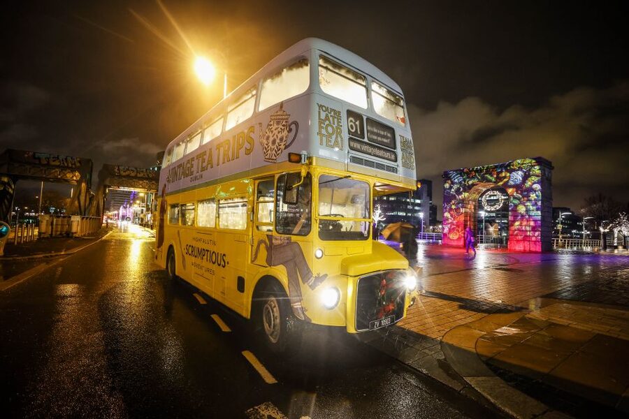 Dublin: Christmas Lights Festive Bus Tour with Afternoon Tea - Price and value of $68: what you get for the money