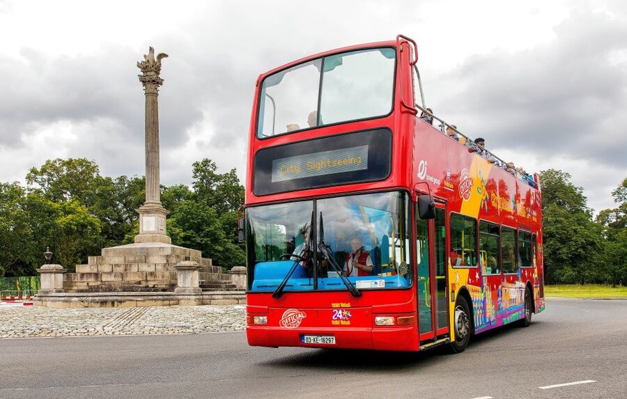 Dublin: City Sightseeing Hop-On Hop-Off Bus Tour - Hop-on hop-off basics: how the 105-minute Dublin loop works