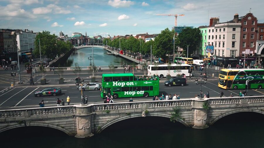Dublin: Cruise Excursion Hop-On Hop-Off Tour & Rail Ticket - How the Dun Laoghaire rail transfer sets up your Dublin day