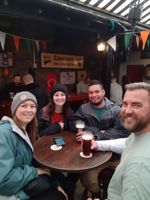 Dublin Food & Drink Walking Tour & Jameson Irish Coffee Demo - The Liberties and The Brazen Head: beer with a sense of place