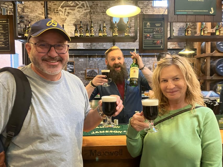 Dublin Food & Drink Walking Tour & Jameson Irish Coffee Demo - Jameson Distillery Bow Street Irish coffee demo, not just a sip