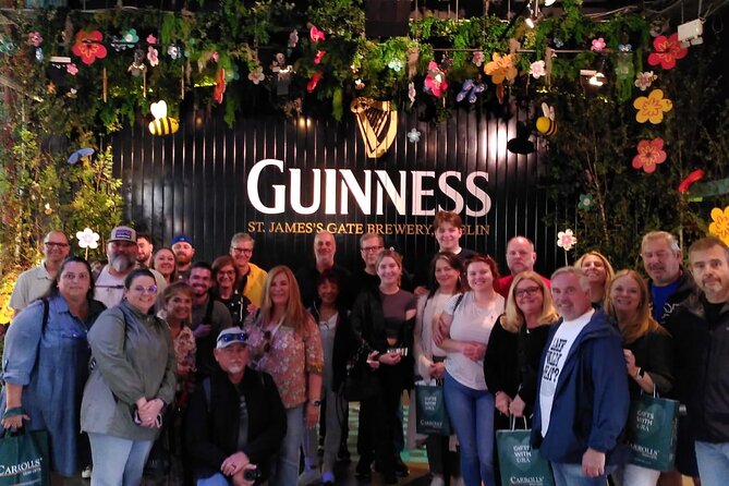 Dublin Guinness Storehouse, Molly Malone Statue and Book of Kells - First stop: Guinness Storehouse, Gravity Bar pint, and that top-floor wow