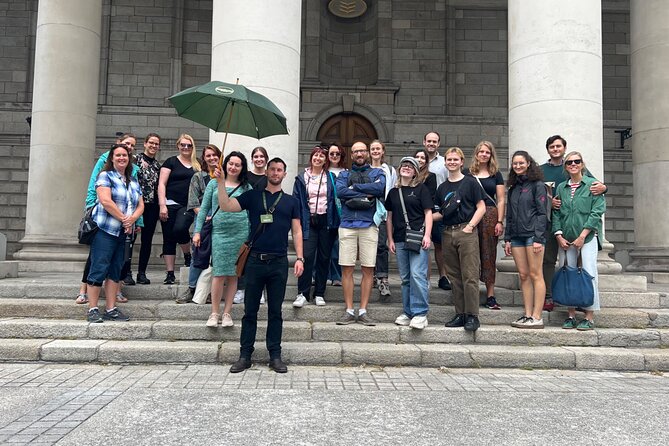 Dublin Highlights and Hidden Gems Guided Walking Tour - O’Connell Bridge and College Green: wide river crossing, sharper national focus