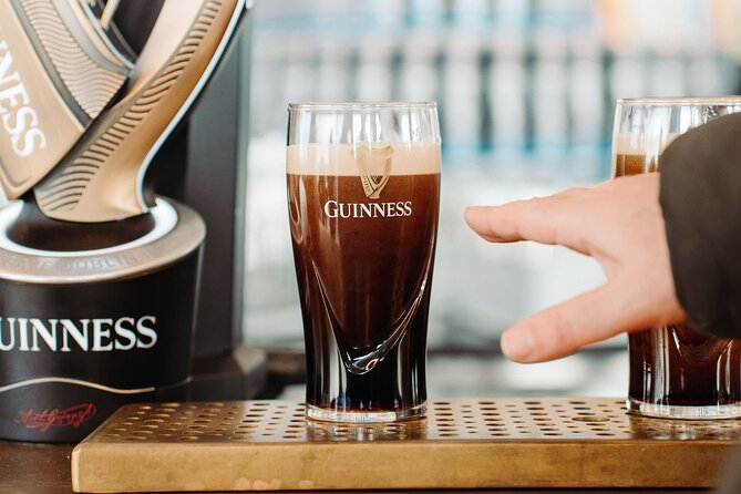 Dublin Jameson Distillery and Guinness Brewery Guided Tour - The Gravity Bar pint and 360-degree Dublin views