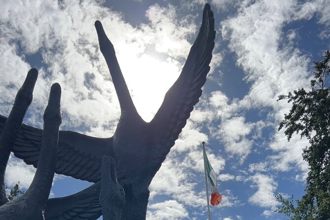 Dublin Mythology and Folklore Tour with Irish Stories and Legends - Garden of Remembrance Finish at Oisin Kellys Children Of Sir