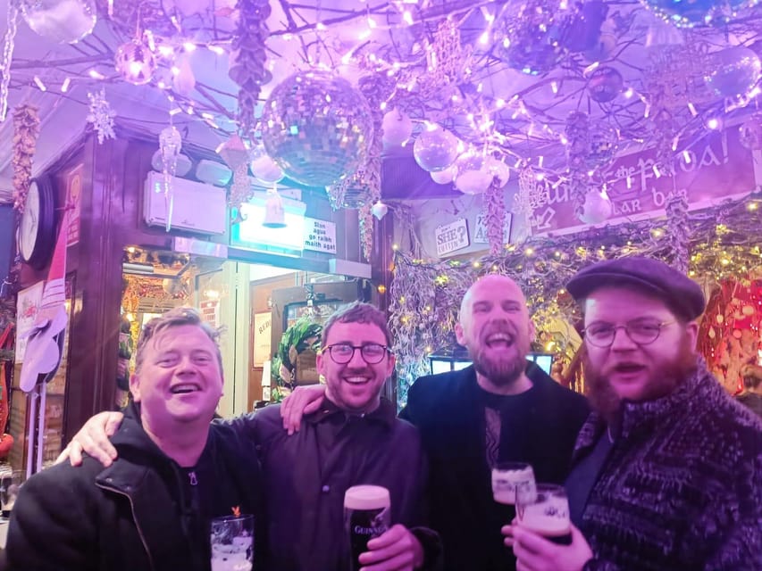 Dublin: Pub Tour. Pour The Perfect Guinness, Whiskey & Music - Price and value: what $90 buys you in a 3.5 hour Dublin night