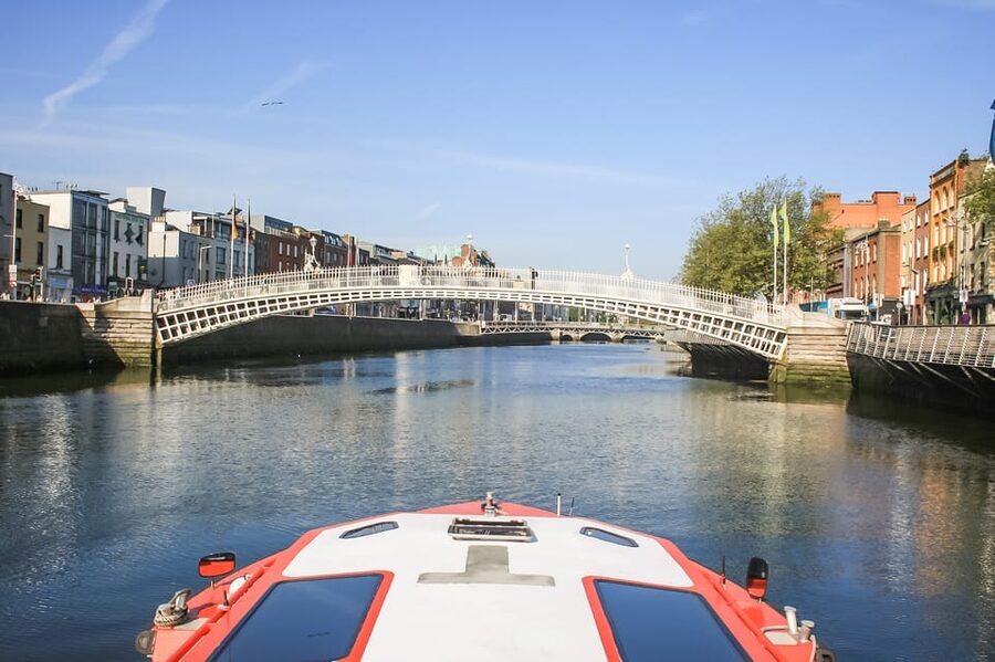 Dublin: River Liffey Sightseeing Cruise - Meeting at The Sean O’ Casey Footbridge: where you actually start