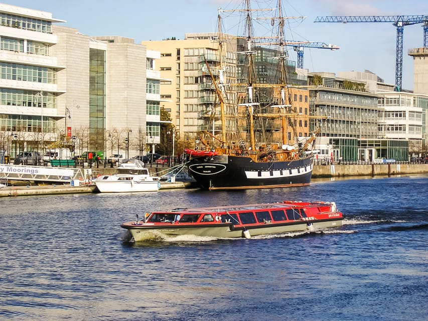 Dublin: River Liffey Sightseeing Cruise - Canals, Cromwell, and William Bligh: history tied to the water routes