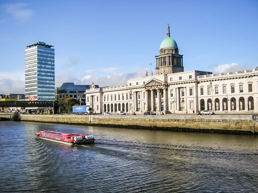 Dublin: River Liffey Sightseeing Cruise - Docklands to Jeanie Johnston: the riverfront story you can see at once