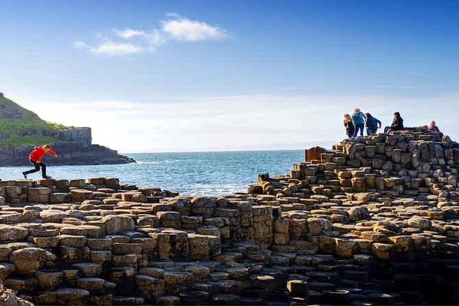 Dublin to Belfast Black Cab, Dunluce Castle and Giant's Causeway - Falls Road, Shankill Road, and the mural walk you cannot get on your own
