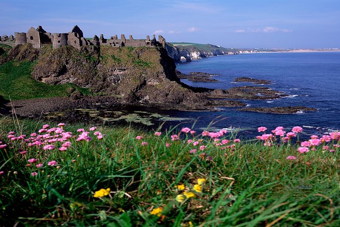 Dublin to Belfast Black Cab, Dunluce Castle and Giant's Causeway - Grand Antrim Coastal Drive: sea views with just enough time to breathe