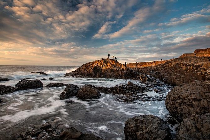 Dublin to Dunluce Castle, Giant's Causeway, Dark Hedges & Belfast - Dunluce Castle on the edge of the Northern Atlantic